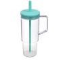 40oz Eco-friendly Bicycle Water Cup Thermal Plastic Tumbler With Lid and Straw for Home and Camping Adventures
