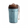 2025 New High-End Portable Coffee Cup Pure Titanium Insulated Car-Mounted Travel Vacuum Thermos Cup Stainless Steel Tumbler