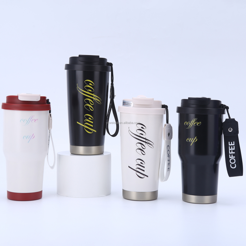 Wholesale 20oz Travel Tumbler Cups Double Wall Vacuum Insulated Stainless Steel Coffee Tumbler With Lid
