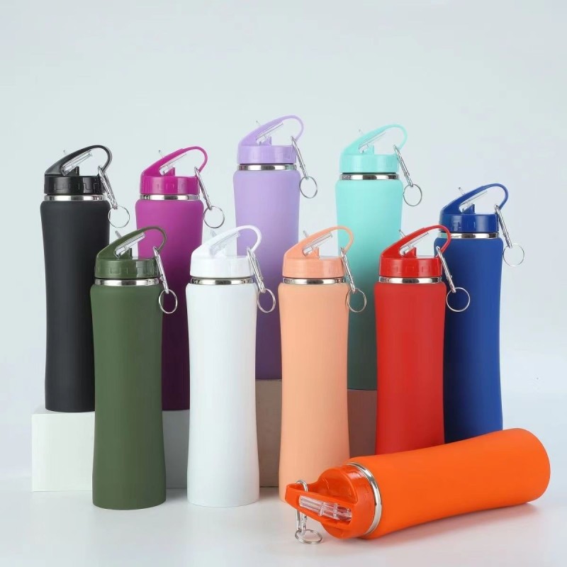Custom OEM Mugs Trend with Fashion Color Stainless Steel Vacuum Bottle Lasting Insulation and Cold Fashion Outdoor