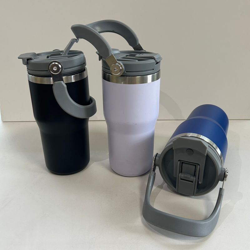 Customized 20oz Portable Thermos Mug With Lid Vacuum Insulated Stainless Steel Thermos Mug