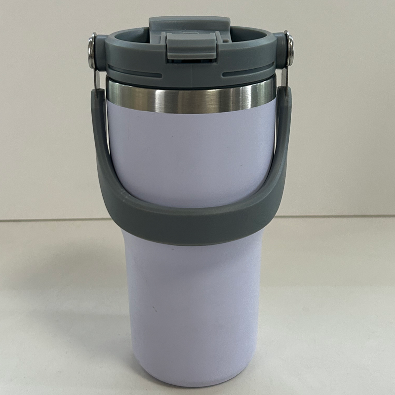 Customized 20oz Portable Thermos Mug With Lid Vacuum Insulated Stainless Steel Thermos Mug