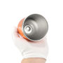 Multifunctional 12oz Egg Shape Cup Outdoor Stainless Steel Insulated Wine Tumbler with Lids and Straws Metal Material
