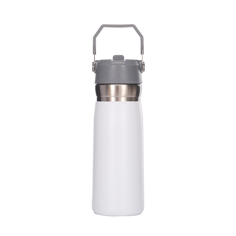 Factory Wholesale Large Handle 650ml Portable Car Vacuum Stainless Steel Thermos Mug