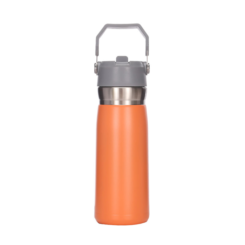 Factory Wholesale Large Handle 650ml Portable Car Vacuum Stainless Steel Thermos Mug