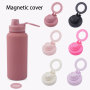 New Arrivals 32oz Double Wall 304 Stainless Steel Thermos Vacuum Flask with Magnetic Phone Holder Lid