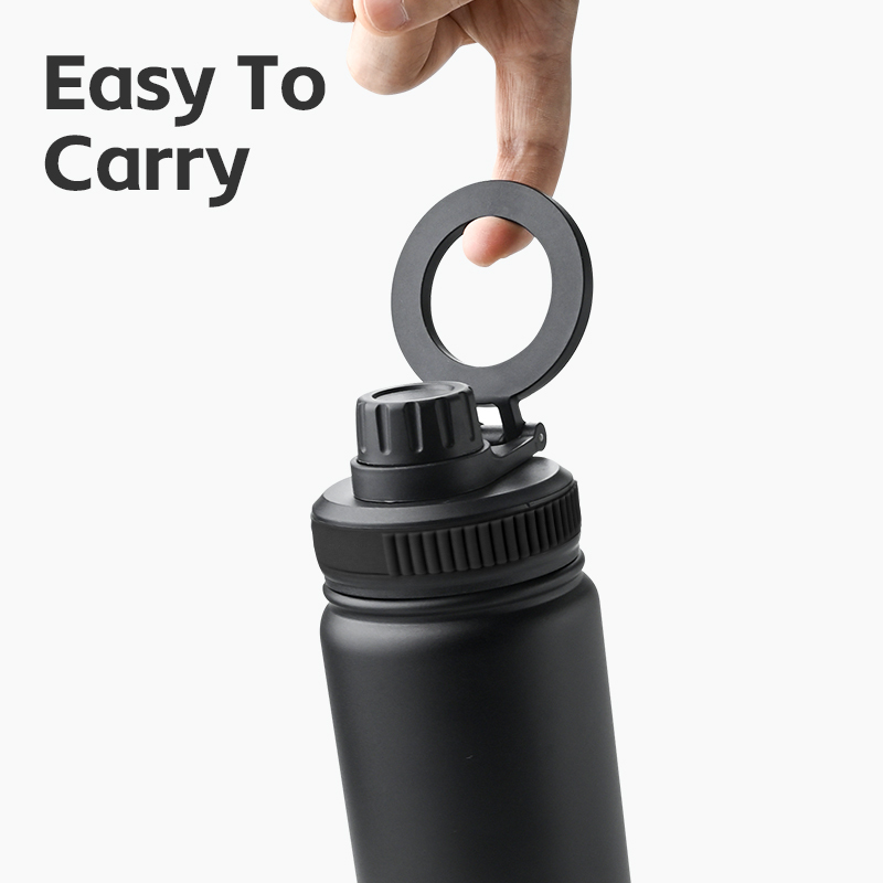 Custom Logo 32oz Insulated Stainless Steel 1L Water Jug Vacuum Flask Drink Thermal Sport Gym Water Bottle Colored Lid for Beer