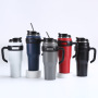 Wholesale Custom 40oz Stainless Steel Travel Tumbler Cup with Handle and Straw 40oz Handle Cup Spray Paint Mug