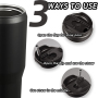 Wholesale Custom 40oz Stainless Steel Travel Tumbler Cup with Handle and Straw 40oz Handle Cup Spray Paint Mug