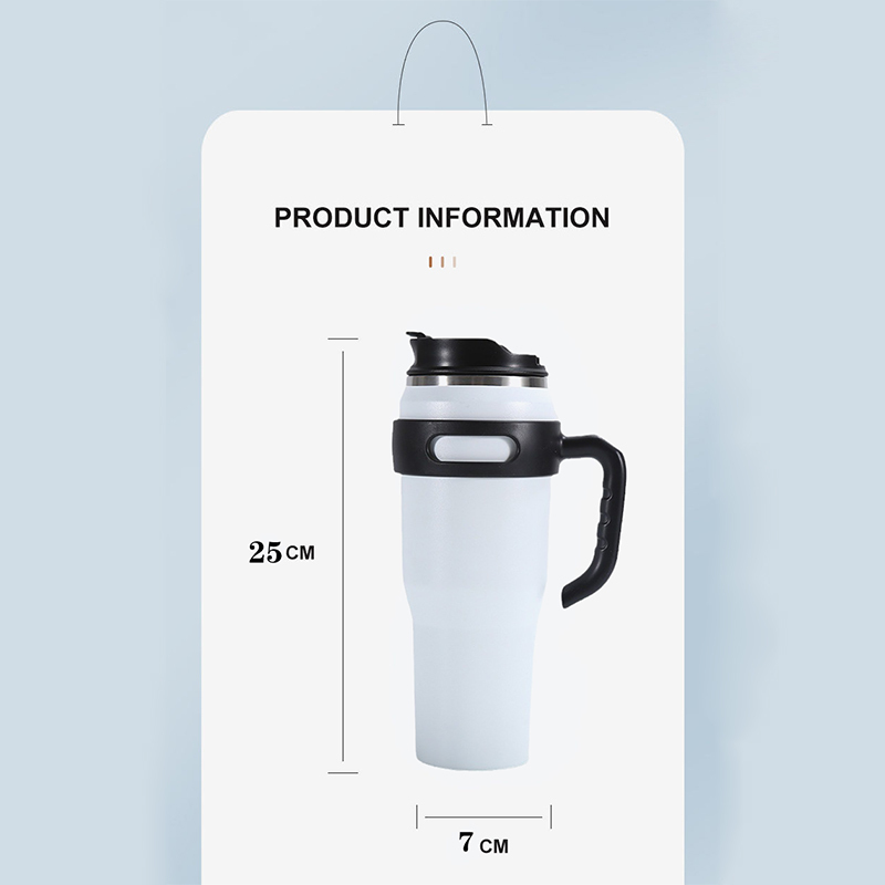 Wholesale Custom 40oz Stainless Steel Travel Tumbler Cup with Handle and Straw 40oz Handle Cup Spray Paint Mug