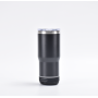 Popular 16oz Bluetooth Thermos Mug Large Capacity Stainless Steel Vacuum Mug with Mini Speaker