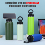 GYM Magnetic Lid Water Bottle Phone Holder Custom Logo Thermos Vacuum Flasks Sports Mag Safe Water Bottle with Magnetic Lid Men