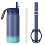 Wholesale Personalized 16oz Thermos Mug Long-lasting Insulated Stainless Steel Water Cup