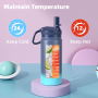 Wholesale Personalized 16oz Thermos Mug Long-lasting Insulated Stainless Steel Water Cup