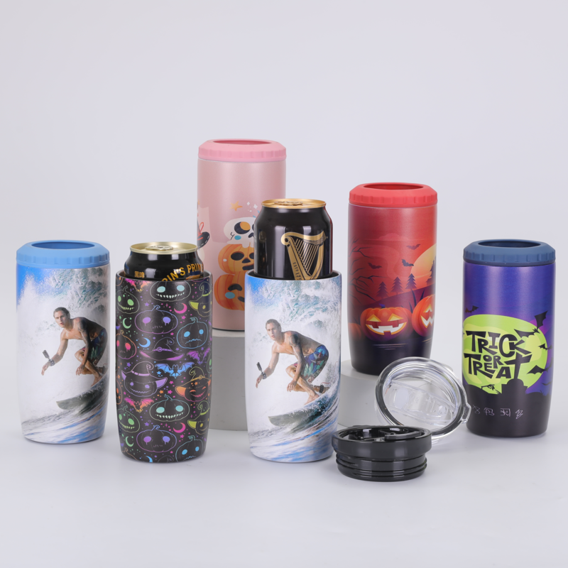 Newest Design Multi-pattern Insulated tank Fashion Stainless Steel Insulated Jar With Lid