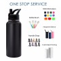 Magnetic Phone Holder Vacuum Flask Stainless Steel Metal Drinking Sport Water Bottle Double Wall Personalized