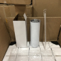 20oz Sublimation Tumblers Straight Insulated White Water Cups Tea Blank Sublimation Tumbler Wine Tumbler Mug Bulk