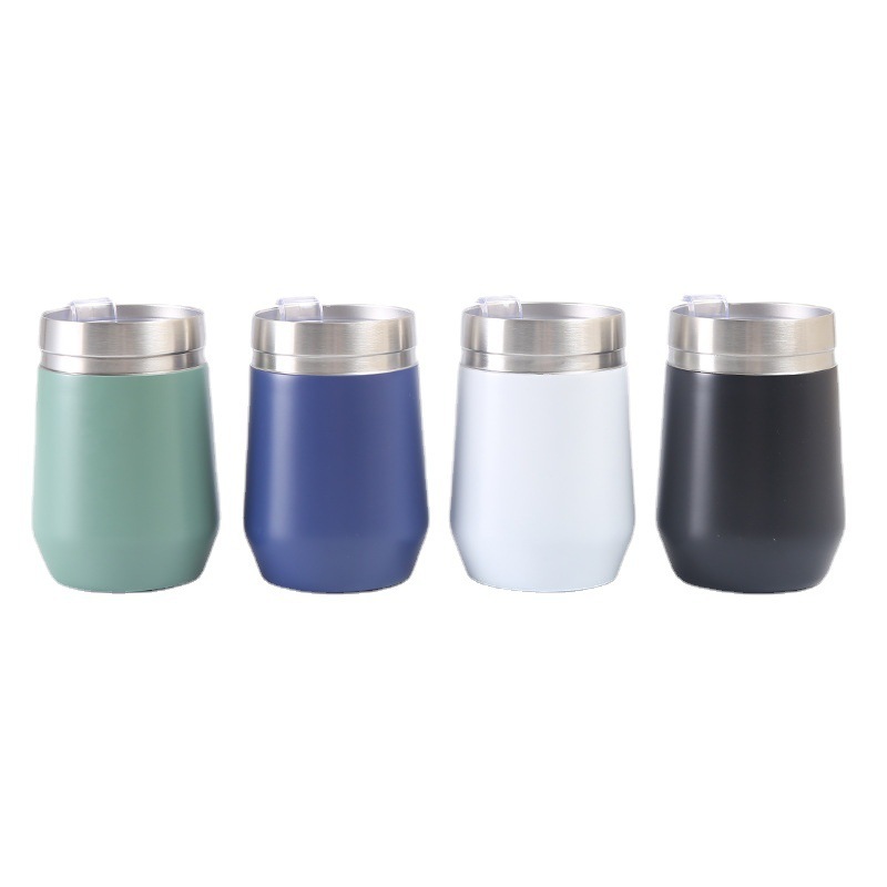 Eco-Friendly Weisidi 12oz Stainless Steel 304 Insulated Travel Tumbler Egg Mugs Cup Custom Logo Lid 350ml 12 Hours Beer Tea