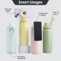 Custom 18oz 32oz Insulated Stainless Steel Thermal Vacuum Flasks Sport Reusable Water Bottle for Camping