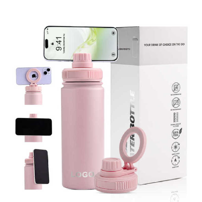 Custom 18oz 32oz Insulated Stainless Steel Thermal Vacuum Flasks Sport Reusable Water Bottle for Camping