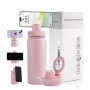 Custom 18oz 32oz Insulated Stainless Steel Thermal Vacuum Flasks Sport Reusable Water Bottle for Camping
