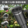 Wholesale 40 oz Stainless Steel Travel Mug Double Wall Vacuum Custom Logo Outdoor Coffee Tumbler Handle Straw Hot American