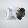 Factory Directly Selling 40oz Rhinestone Tumbler Double Wall Stainless Steel Cup With Handle and Straw