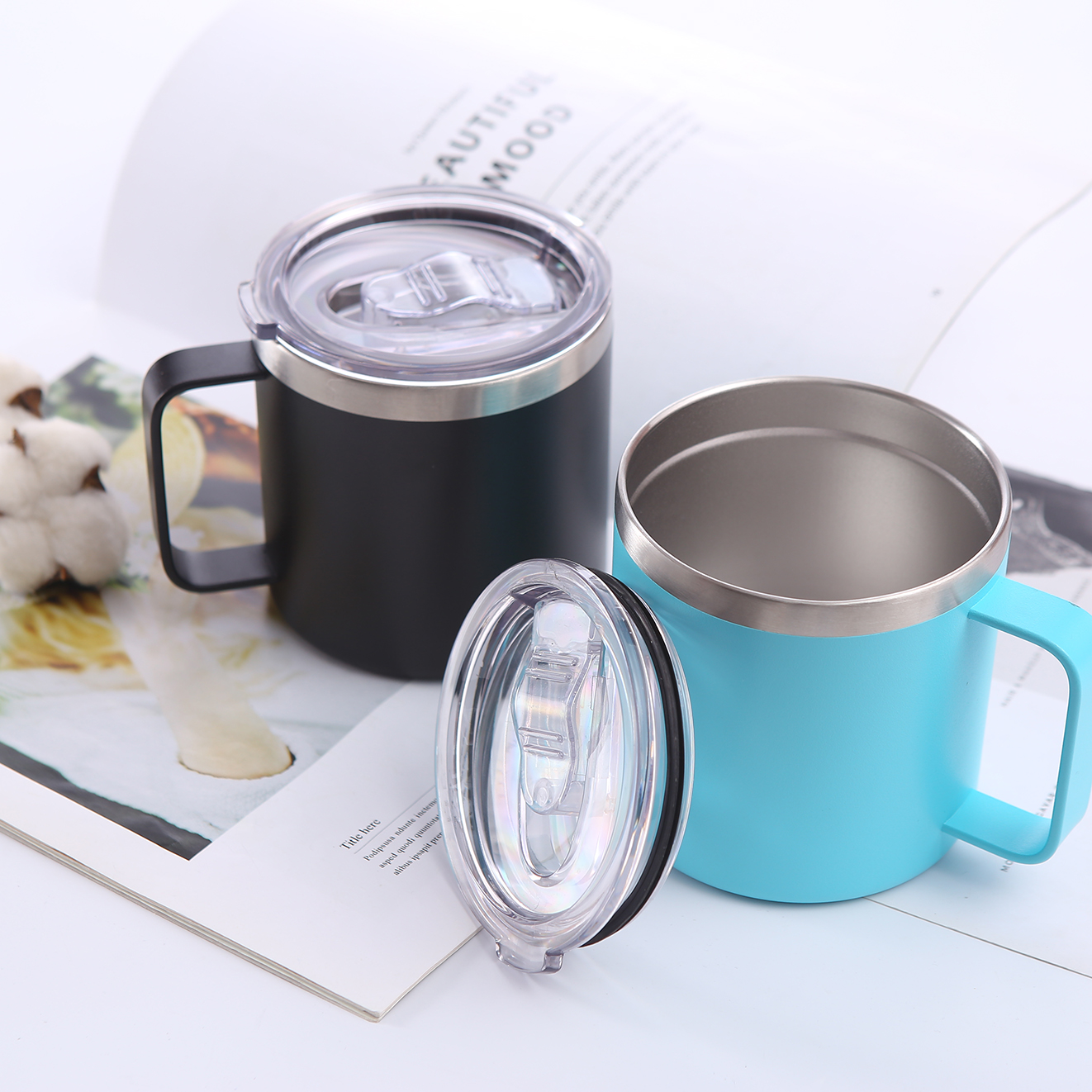 tumbler with handle
