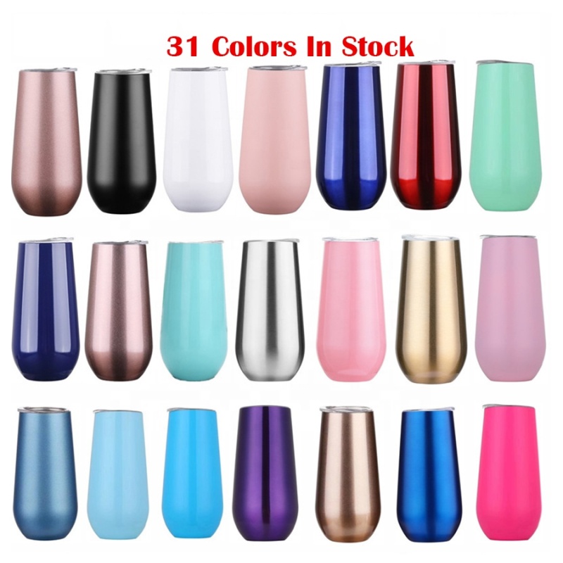 Wholesale Custom 12oz Vacuum Double Wall Stainless Steel Swig Egg Wine Tumbler with Lids Straw