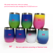 Ombre coler sytle of powder coating