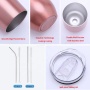 Wholesale Custom 12oz Vacuum Double Wall Stainless Steel Swig Egg Wine Tumbler with Lids Straw