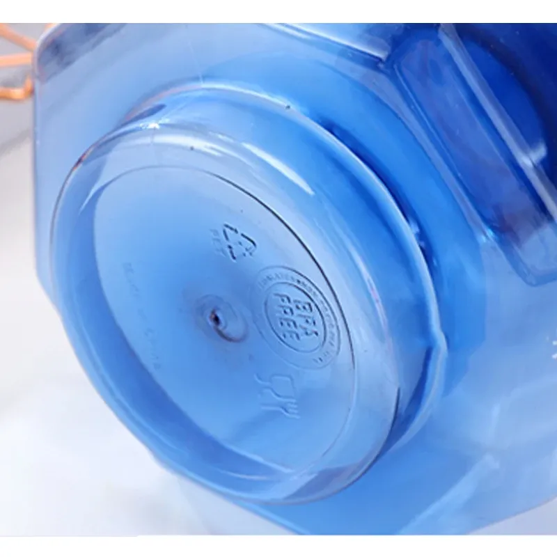 500/2600ML Sports Dumbbell Water Bottles Leakproof Portable Unbreakable Sports Plastic Fitness Dumbbells Gym Training