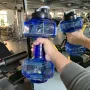 500/2600ML Sports Dumbbell Water Bottles Leakproof Portable Unbreakable Sports Plastic Fitness Dumbbells Gym Training
