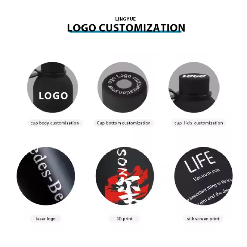 Wholesale customized colorful double wall thermos stainless steel matte paint outdoor sports small mouth water bottle