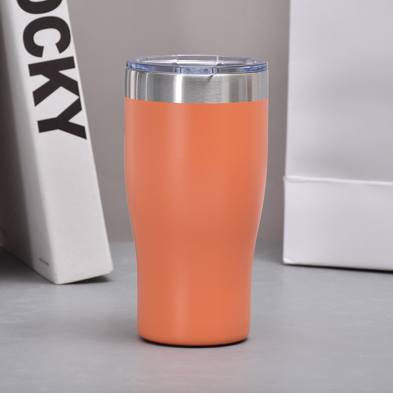 Wholesale 20oz Stainless Steel Durable Insulated Coffee Mug Waist No Tail Type Car Mug