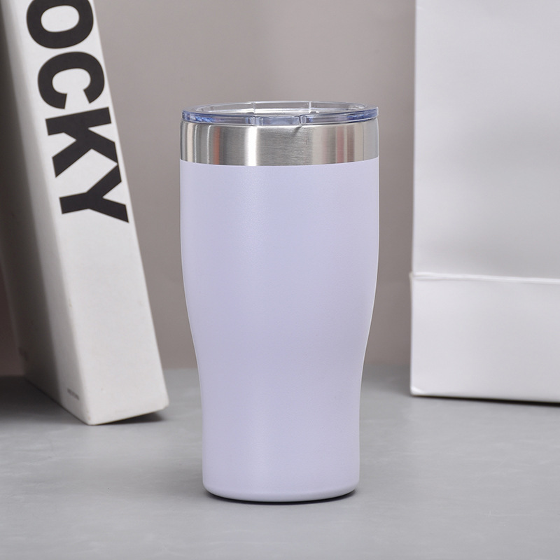 Wholesale 20oz Stainless Steel Durable Insulated Coffee Mug Waist No Tail Type Car Mug
