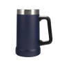 Wholesale Customized Stainless Steel Water Bottle with Handle Indoor Beer Mug Metal Material