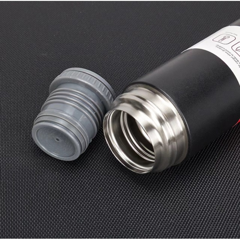 Custom Logo Luxury Business Drinkware Set 500ml Stainless Steel Water Bottle and Vacuum Flask for Travel