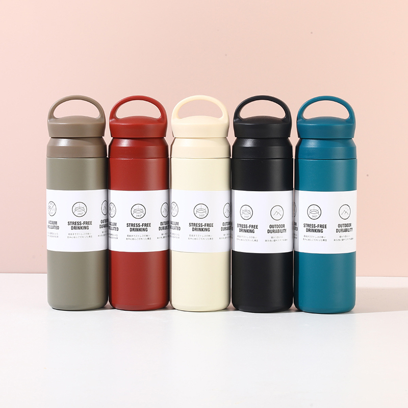 Hot Sale Wholesale 380ML 510ML Stainless Steel Travel Mugs Thermal Insulated Coffee Mug Can with LED Lid Vacuum Bottle Type