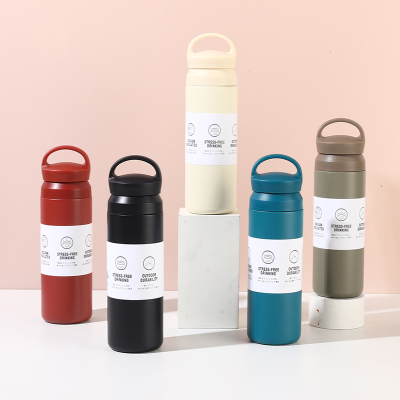Hot Sale Wholesale 380ML 510ML Stainless Steel Travel Mugs Thermal Insulated Coffee Mug Can with LED Lid Vacuum Bottle Type