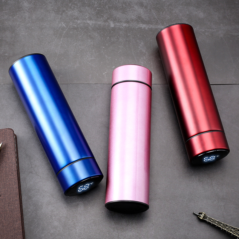 Customizable 500ML Stainless Steel Water Bottle Gym Tumbler Termos De Agua Vacuum Flask Inox Vasos De Acero Inoxidable Stainless
