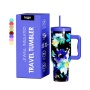 RTS 40oz Sublimation Adventure Tumbler Mugs With Handle Stainless Steel  40 oz Travel Coffee Water Bottles