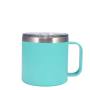 Wholesale Customized Multicolor Travel Coffee Mug with Handle Stainless Steel High-quality Metal Material