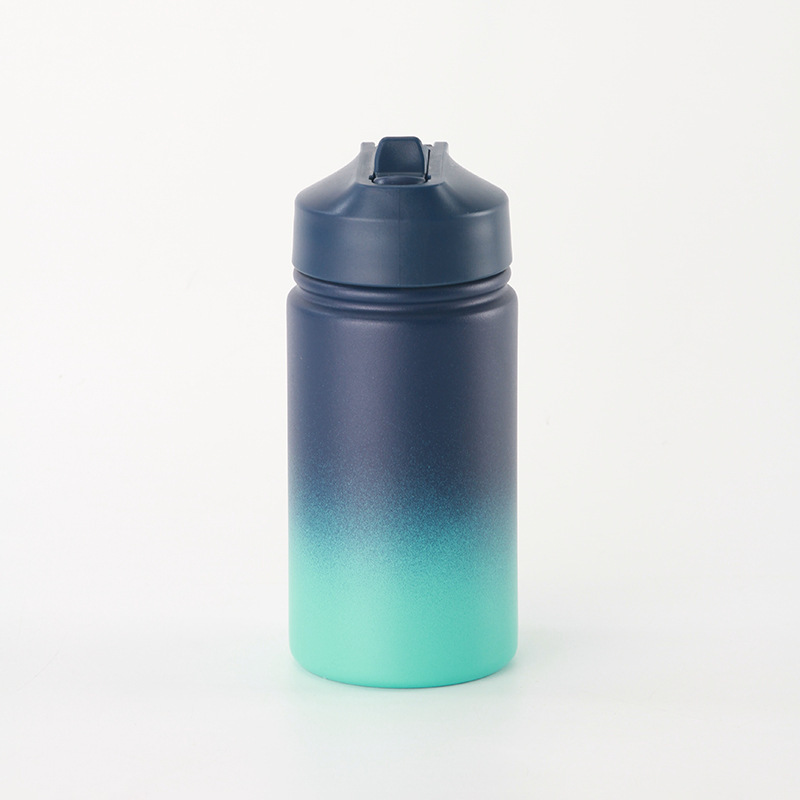 Wholesale Gradient Color 12oz Space Jug Stainless Steel Vacuum Kids School Mug