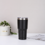 Wholesale 20oz Eco-Friendly Double Wall Stainless Steel Tumbler With Lid 600ml Powder Coated Water Customizable Logo Coffee Tea