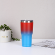 Red blue gradient
