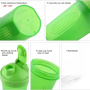 400ml 500ml 700ml 1000ml Shaker Bottle with Shaker Balls Leak Proof Drink Shaker Bottle (BPA Free)