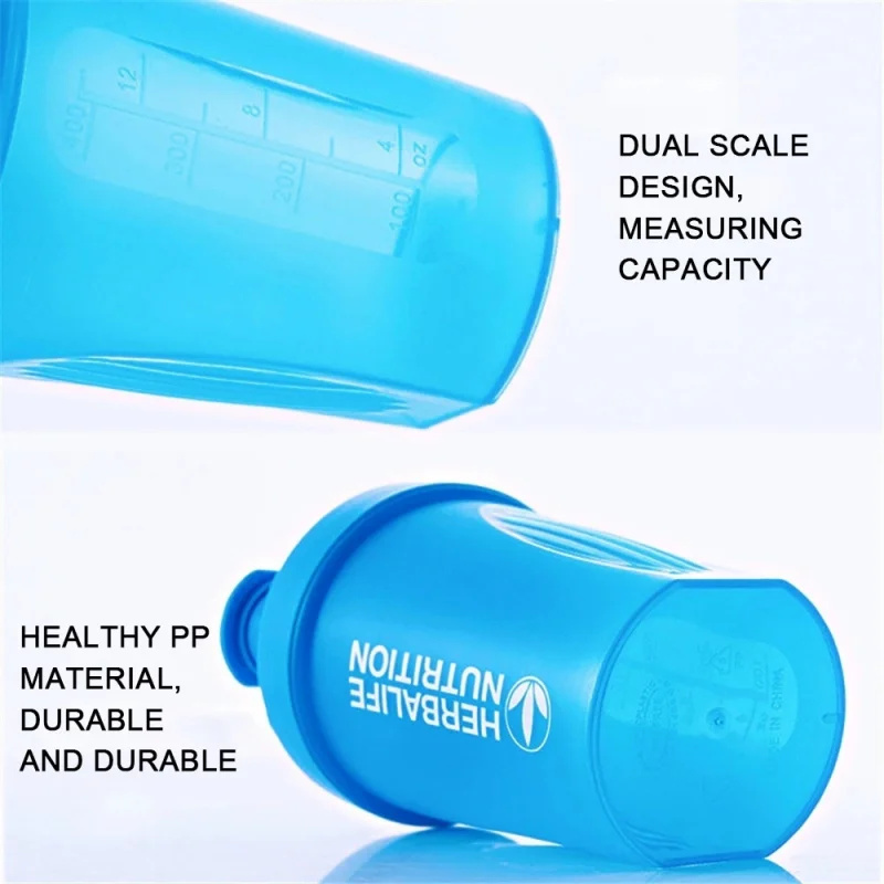 400ml 500ml 700ml 1000ml Shaker Bottle with Shaker Balls Leak Proof Drink Shaker Bottle (BPA Free)