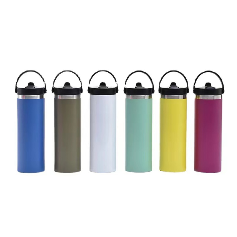 Wholesale Stainless Steel Vacuum Insulated 20oz Portable Straight Thermos Mug
