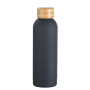 Stainless Steel Small Mouth Water Bottle Wooden Bottle Cap Outdoor Sports Travel Drink Thermos Bottles